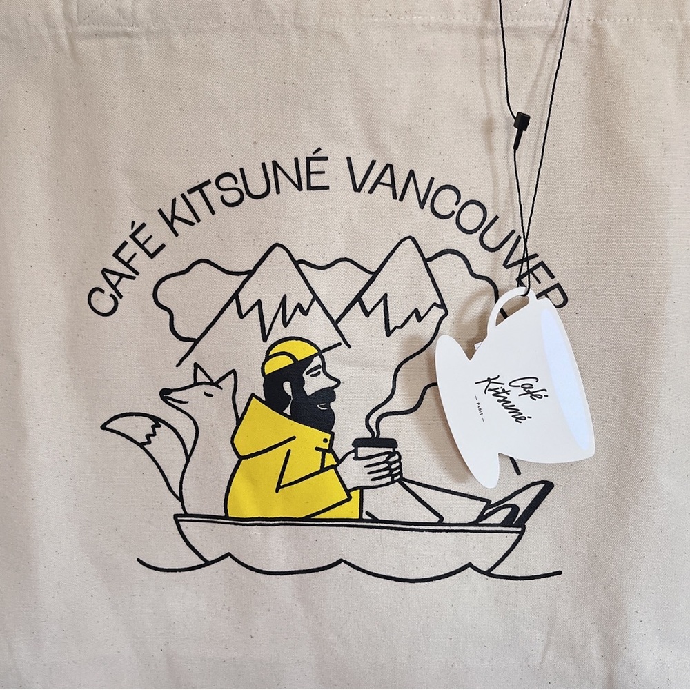 Maison Kitsune Classic Tote Bag - Picture 2 of 2